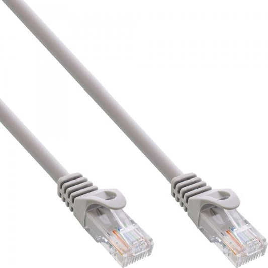InLine Cavo Rete Lan, U/UTP, Cat.5e, 5m, Patch Ethernet PVC, CU (100% rame)