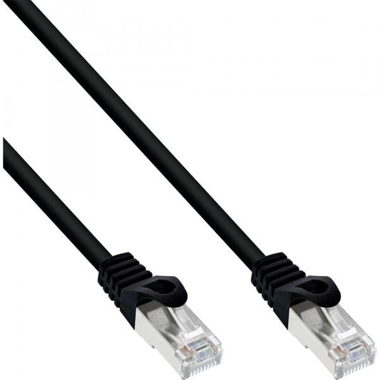 InLine , cavo patch, SF/UTP, Cat.5e, nero, 20m