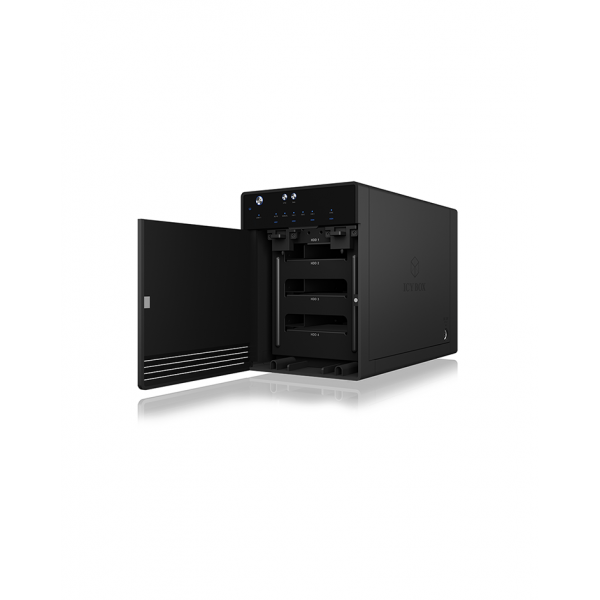 ICY BOX IB-3740-C31 2.5/3.5" Enclosure HDD/SSD Nero