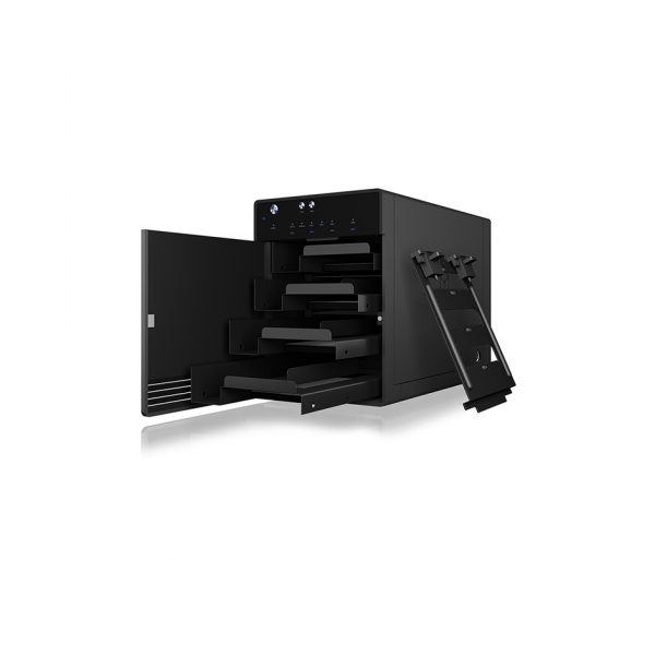 ICY BOX IB-3740-C31 2.5/3.5" Enclosure HDD/SSD Nero