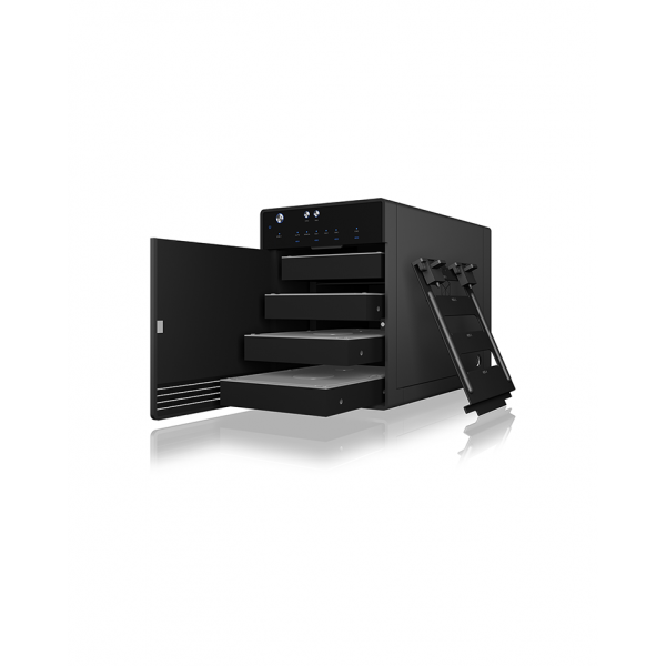 ICY BOX IB-3740-C31 2.5/3.5" Enclosure HDD/SSD Nero