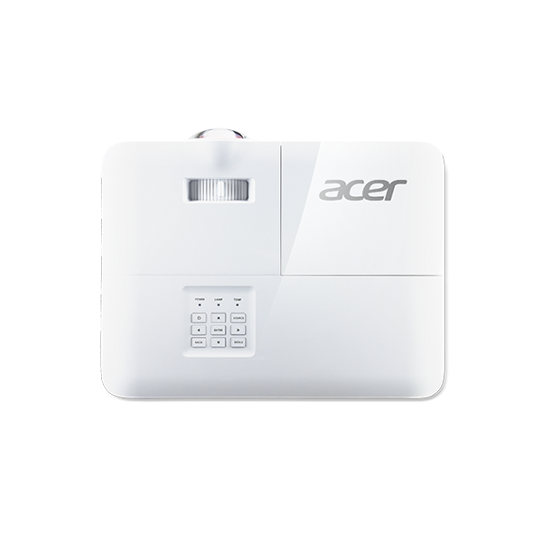 Acer S1386WHN videoproiettore Proiettore a raggio standard 3600 ANSI lumen DLP WXGA [1280x800] Compatibilit 3D Bianco (Acer S1386WHN - DLP-projektor - 3D)