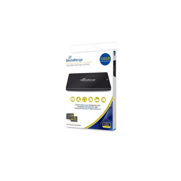 MediaRange MR1001 drives allo stato solido 120 GB 2.5 Serial ATA III TLC (MediaRange MR1001 - 120GB - SATA 6 Gb/)