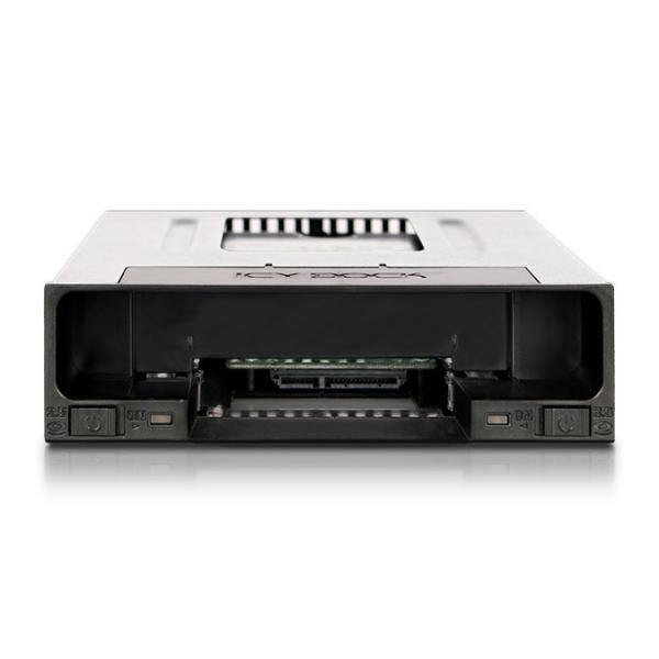 Icy Dock MB795SP-B pannello drive bay Nero