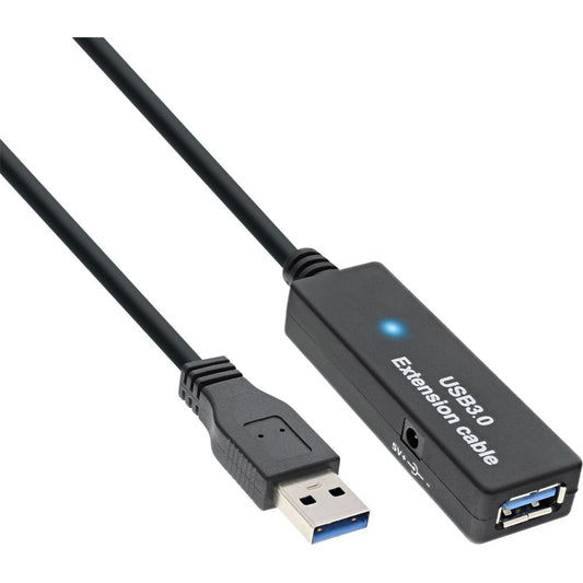 InLine 35657 cavo USB 20 m USB 3.2 Gen 1 (3.1 Gen 1) USB A Nero