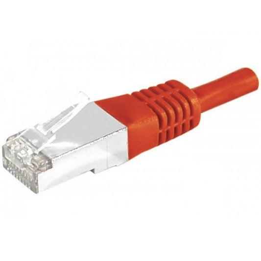 CUC Exertis Connect 858301 cavo di rete Rosso 0,5 m Cat6a S/FTP (S-STP)