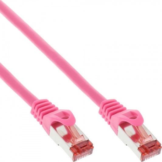 InLine 4043718125999 cavo di rete Rosa 7,5 m Cat6 S/FTP (S-STP)