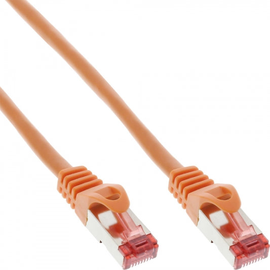 InLine 4043718114689 cavo di rete Arancione 25 m Cat6 S/FTP (S-STP)