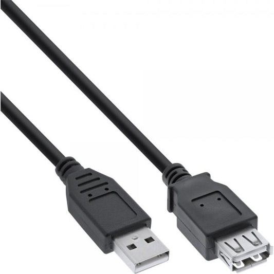 InLine 34603B cavo USB 3 m USB 2.0 USB A Nero