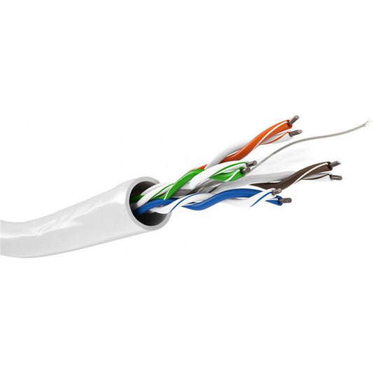 Goobay 94220 cavo di rete Bianco 305 m Cat6 U/UTP (UTP)