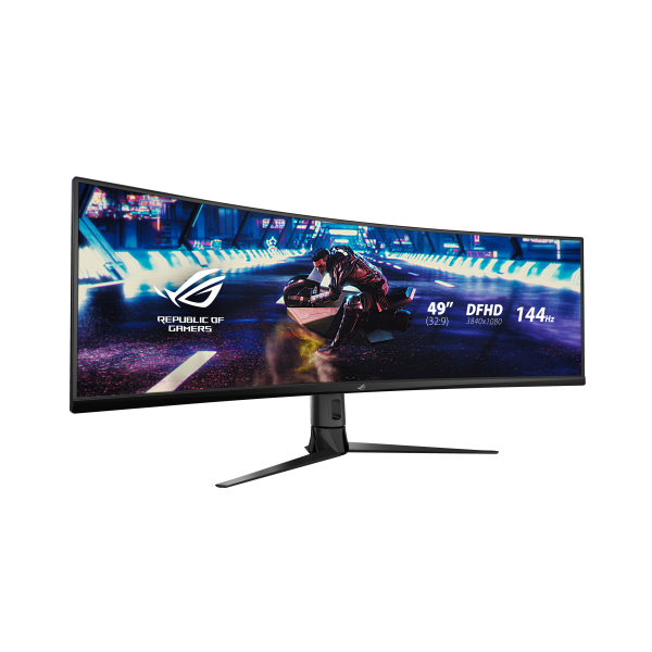ASUS ROG Strix XG49VQ Monitor PC 124,5 cm [49] 3840 x 1080 Pixel UltraWide Full HD LED Nero (ASUS 49 VA MONITOR SPK XG49VQ)