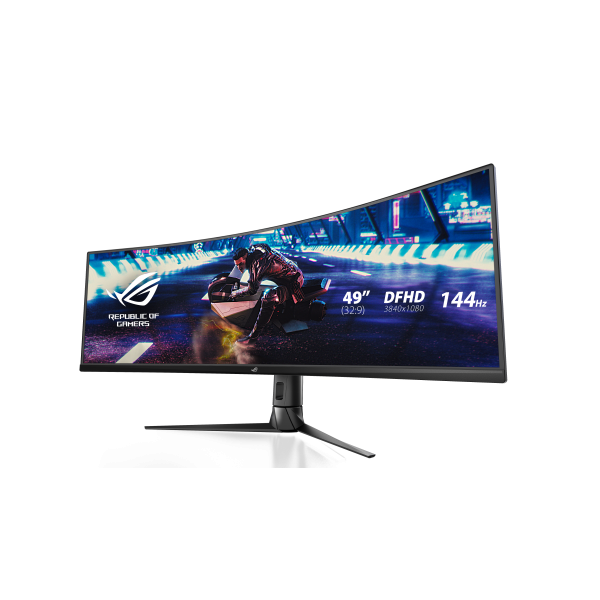 ASUS ROG Strix XG49VQ Monitor PC 124,5 cm [49] 3840 x 1080 Pixel UltraWide Full HD LED Nero (ASUS 49 VA MONITOR SPK XG49VQ)