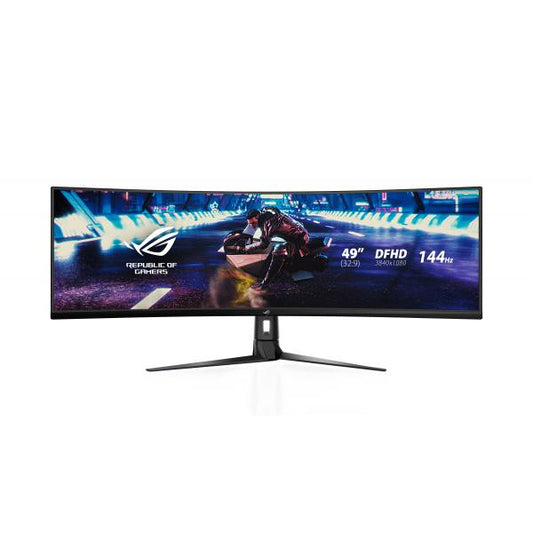 ASUS ROG Strix XG49VQ Monitor PC 124,5 cm [49] 3840 x 1080 Pixel UltraWide Full HD LED Nero (ASUS 49 VA MONITOR SPK XG49VQ)