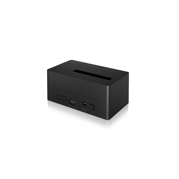 ICY BOX IB-1121-C31 docking station per unità di archiviazione USB 3.1 (3.1 Gen 2) Type-C Antracite, Nero