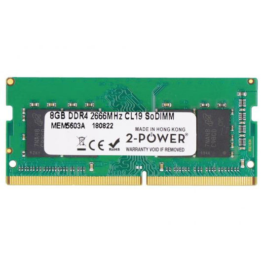 2-Power 2P-3TK88AA memoria 8 GB 1 x 8 GB DDR4 (8GB DDR4 2666MHz CL19 SoDIMM)