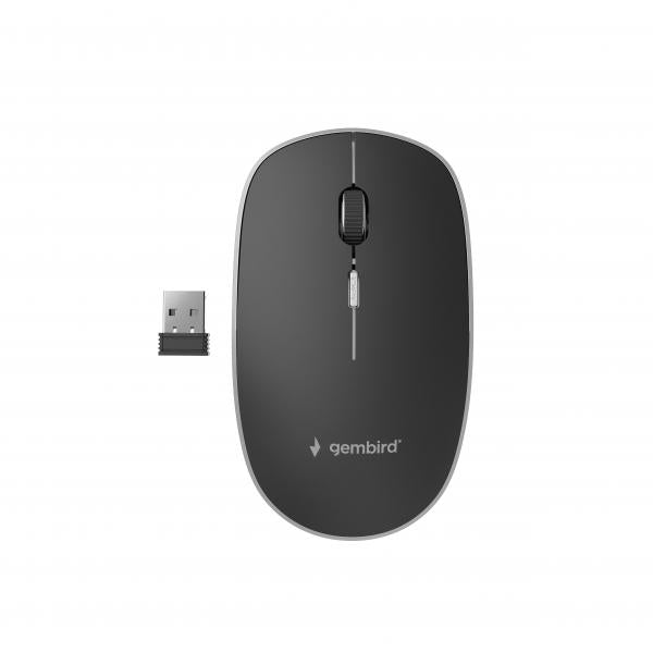 Gembird MUSW-4B-01 mouse Ufficio Ambidestro RF Wireless Ottico 1600 DPI (Gembird MUSW-4B-01 - mus - 2.4 GHz - s)