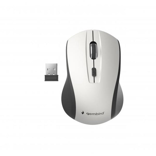Gembird MUSW-4B-02-BS mouse Ufficio Ambidestro RF Wireless Ottico 1600 DPI (Gembird MUSW-4B-02-BS - mus - 2.4 GHz)