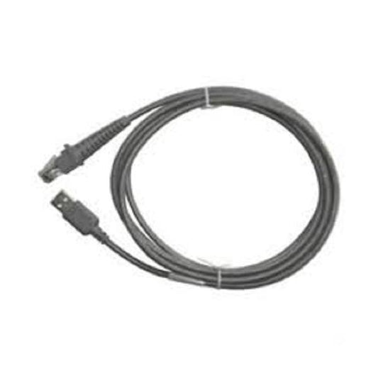 Datalogic 90A052211 cavo USB USB 2.0 2 m USB A Grigio (CABLE USB TYPE A PWR OFF - TERM STRAIGHT OVERMOLD 2M)