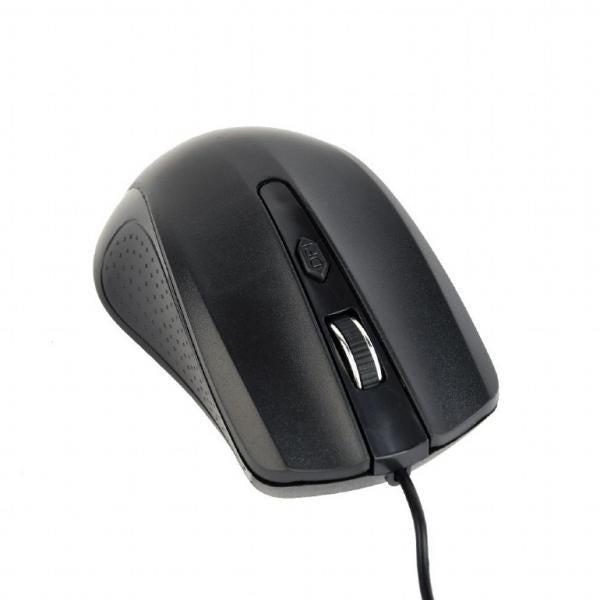 Gembird MUS-4B-01 mouse USB tipo A Ottico 1200 DPI Ambidestro