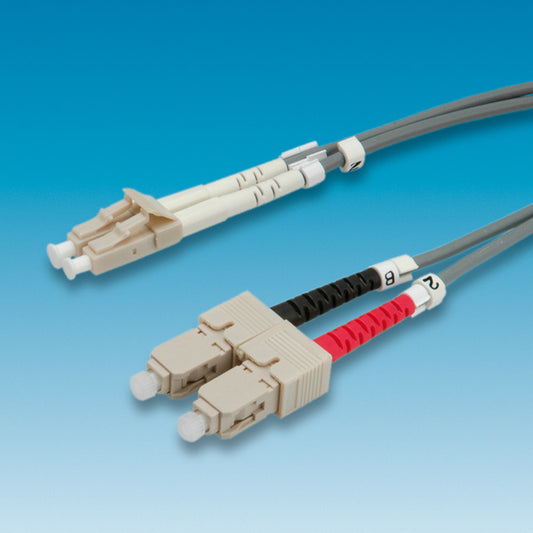 318138060, LC-SC-01 - 0,5 METER, 50/125 ?m GREY - Warranty: 24M