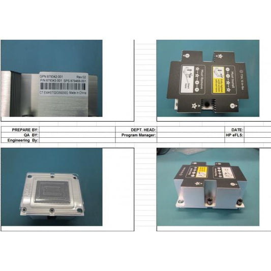 HPE SPS-H/S STD Dissipatore