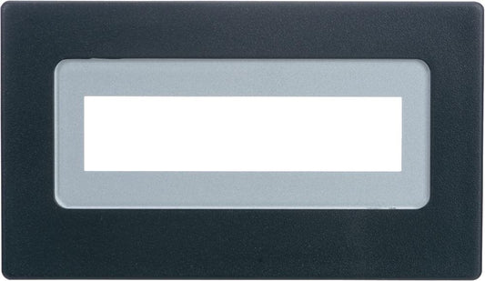 H-Tronic Frontrahmen Schwarz Passend fr: LC-Display 16 x 2 (B x H x T) 91 x 53 x 20 mm Kunststoff FR 216 (FR 216)
