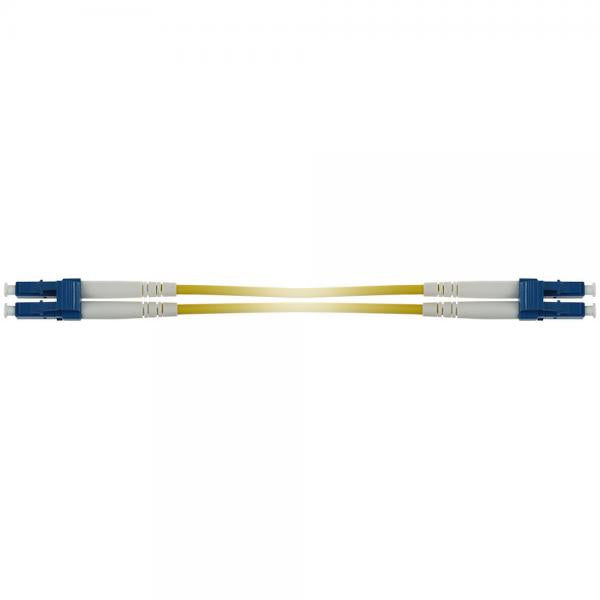 ACT RL3300 cavo a fibre ottiche 0,5 m 2x LC OS2 Giallo