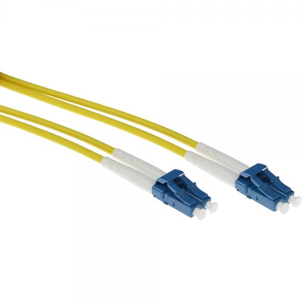 ACT RL3300 cavo a fibre ottiche 0,5 m 2x LC OS2 Giallo