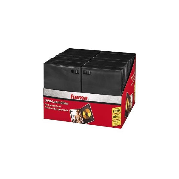 Hama 00011495 custodia CD/DVD Nero