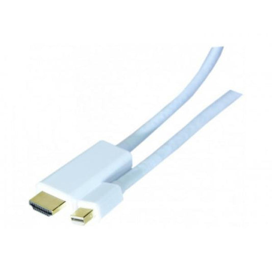 Hypertec 128061-HY cavo e adattatore video 2 m HDMI tipo A (Standard) Mini DisplayPort Bianco