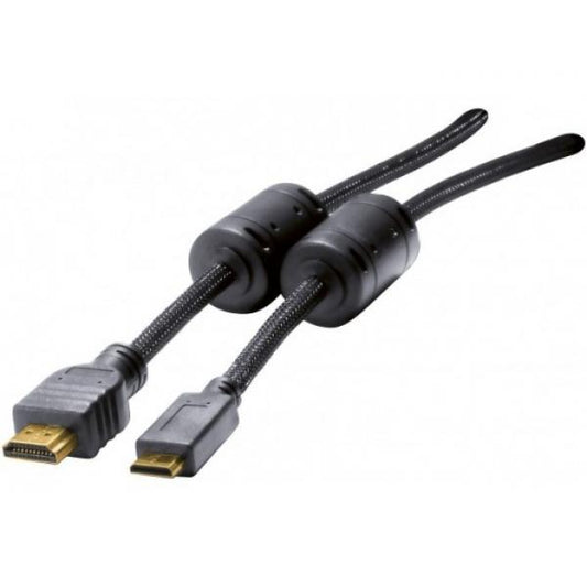 Hypertec 128269-HY cavo HDMI 1,5 m HDMI tipo A (Standard) HDMI Type C (Mini) Nero