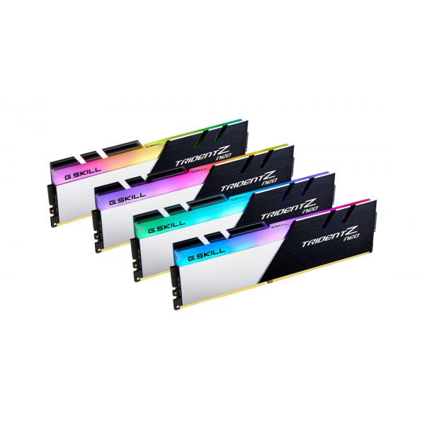 G.Skill F4-3600C16Q-64GTZNC memoria 64 GB 4 x 16 GB DDR4 3600 MHz (G.Skill TridentZ Neo Series - 64 GB: 4)