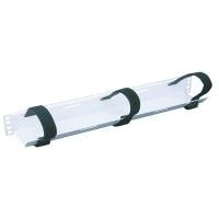 Apra-Gruppe apraNET - Rack-Kabelfhrungselement (horizontal, gewinkelt) - Hellgrau, RAL 7035 - 1U - 48,3 cm (19") (21-3161-00)