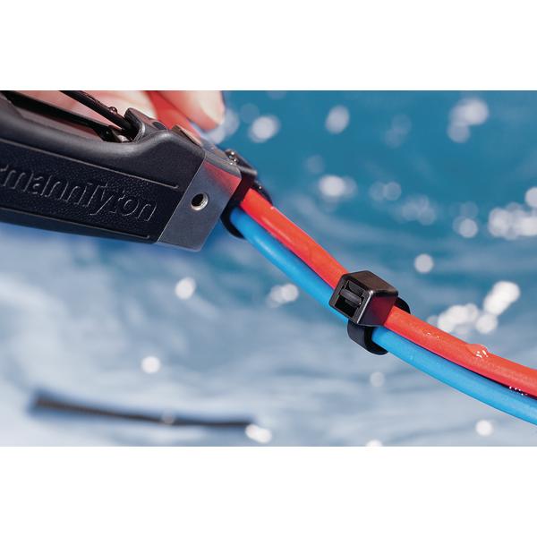 Hellermann Tyton T18R fascetta Poliammide Nero 100 pezzo(i)