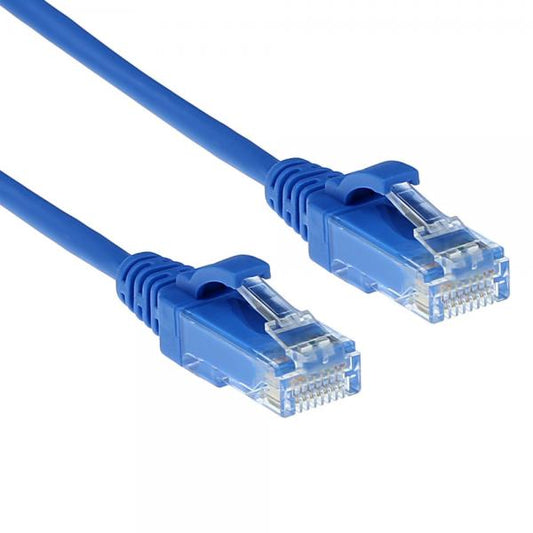 ACT DC9652 cavo di rete Blu 0,25 m Cat6 U/UTP (UTP)