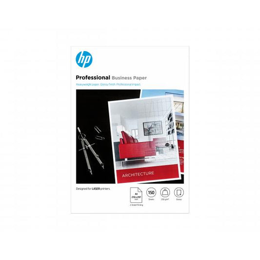 HP Carta patinata professionale originale per stampa laser: formato A4, 200 g/m