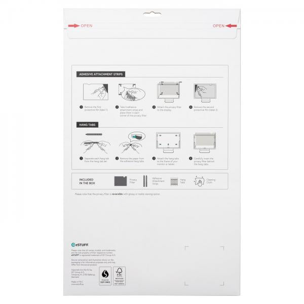 Gearlab GLBB34798334 schermo anti-riflesso Filtro per la privacy senza bordi per display 86,4 cm (34")