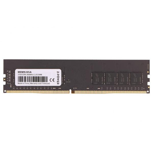 2-Power MEM9205A memoria 32 GB 1 x 32 GB DDR4 (32GB DDR4 2666MHz CL19 DIMM)