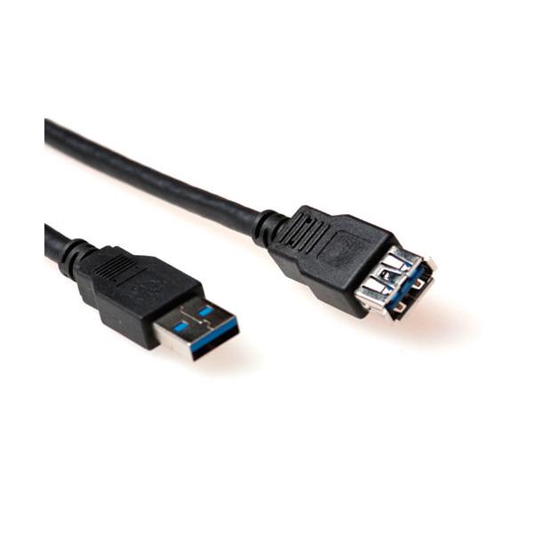 ACT SB3040 cavo USB 0,5 m USB A Nero