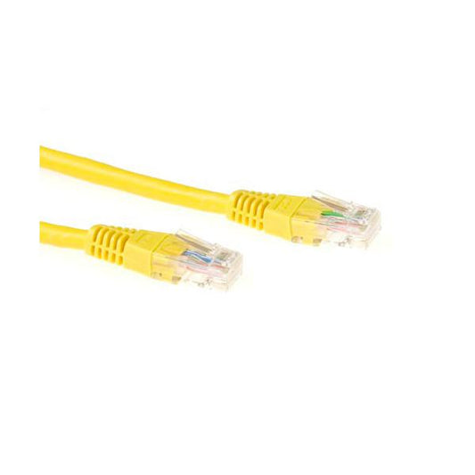 ACT IB9803 cavo di rete Giallo 3 m Cat6