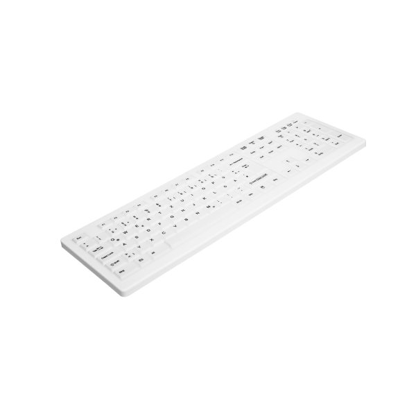 Active Key AK-C8100 tastiera USB QWERTY Inglese US Bianco