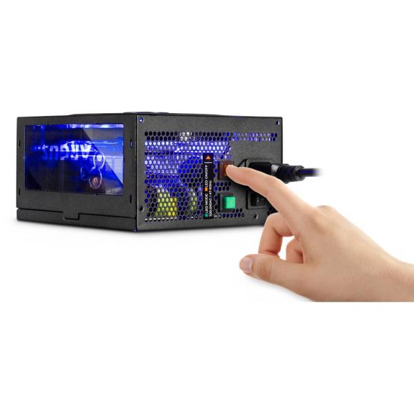 Inter-Tech Argus RGB-600W II alimentatore per computer ATX Nero