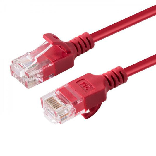 Microconnect W125628032 cavo di rete Rosso 1 m Cat6a U/UTP (UTP)
