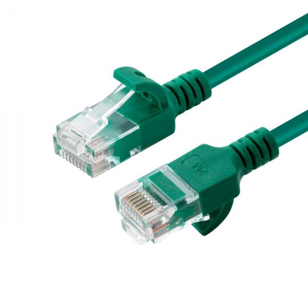 Microconnect W125628020 cavo di rete Verde 10 m Cat6a U/UTP (UTP)