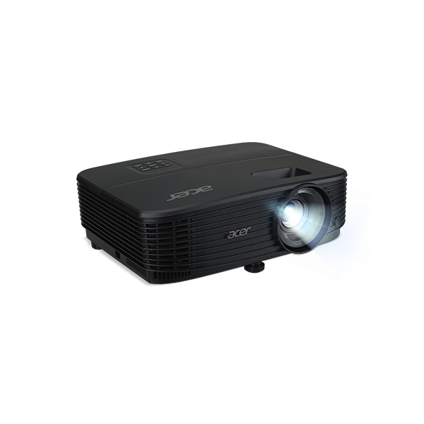 Acer Essential X1123HP Proiettore a raggio standard 4000 ANSI lumen DLP SVGA [800x600] Compatibilit 3D Nero (Acer X1123HP - DLP projector - portable - 3D - 4000 lumens - SVGA [800 x 600] - 4:3)