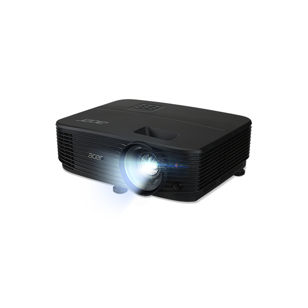 Acer Essential X1123HP Proiettore a raggio standard 4000 ANSI lumen DLP SVGA [800x600] Compatibilit 3D Nero (Acer X1123HP - DLP projector - portable - 3D - 4000 lumens - SVGA [800 x 600] - 4:3)