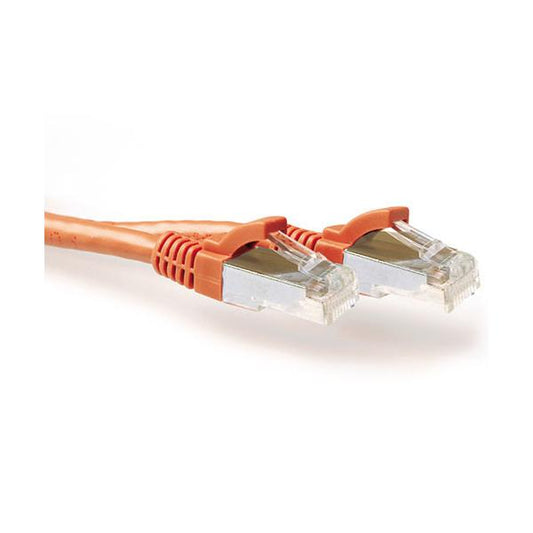 ACT FB2102 cavo di rete Arancione 2 m Cat6a S/FTP (S-STP)
