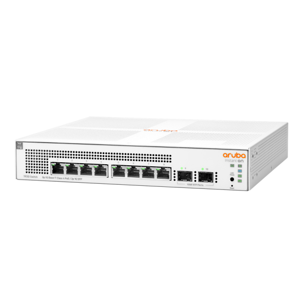 Hewlett Packard Enterprise Aruba Instant On 1930 Gestito L2+ Gigabit Ethernet (10/100/1000) Supporto Power over Ethernet (PoE) 1U Bianco