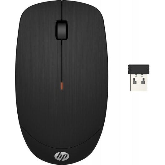 HP X200 mouse Ambidestro RF Wireless Ottico 1600 DPI