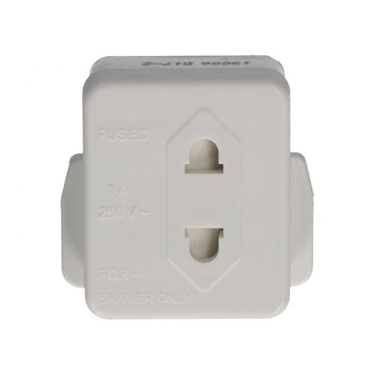 2-Power SAP0001A carica batterie (UK Mains To 2 Pin Shaver Adapter)